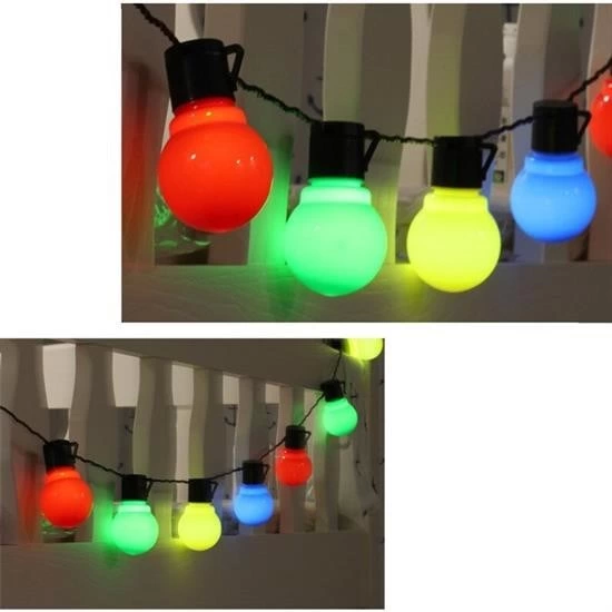 Dekoratif Minik Top 40 Ledli Dekoratif Dolama Led Işık (rgb)