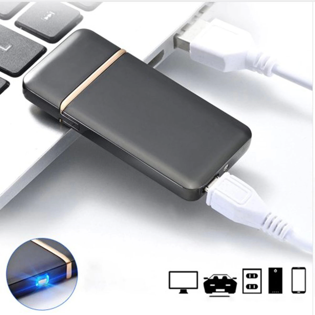 Dokunmatik Parmak İzli Usb Çakmak ( Lisinya )