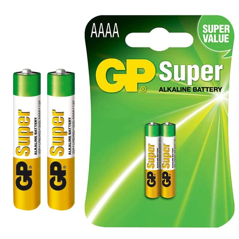 Gp 25a Aaaa İncenin İncesi Alkalin Pil 2li Kart Paket Fiyatı ( Lisinya )