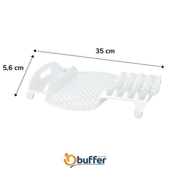 Lavabo Kenarı Fonksiyonel Tezgah Üstü Bardak Tabak Kaşık Kurutmalı Bulaşıklık Tabaklık