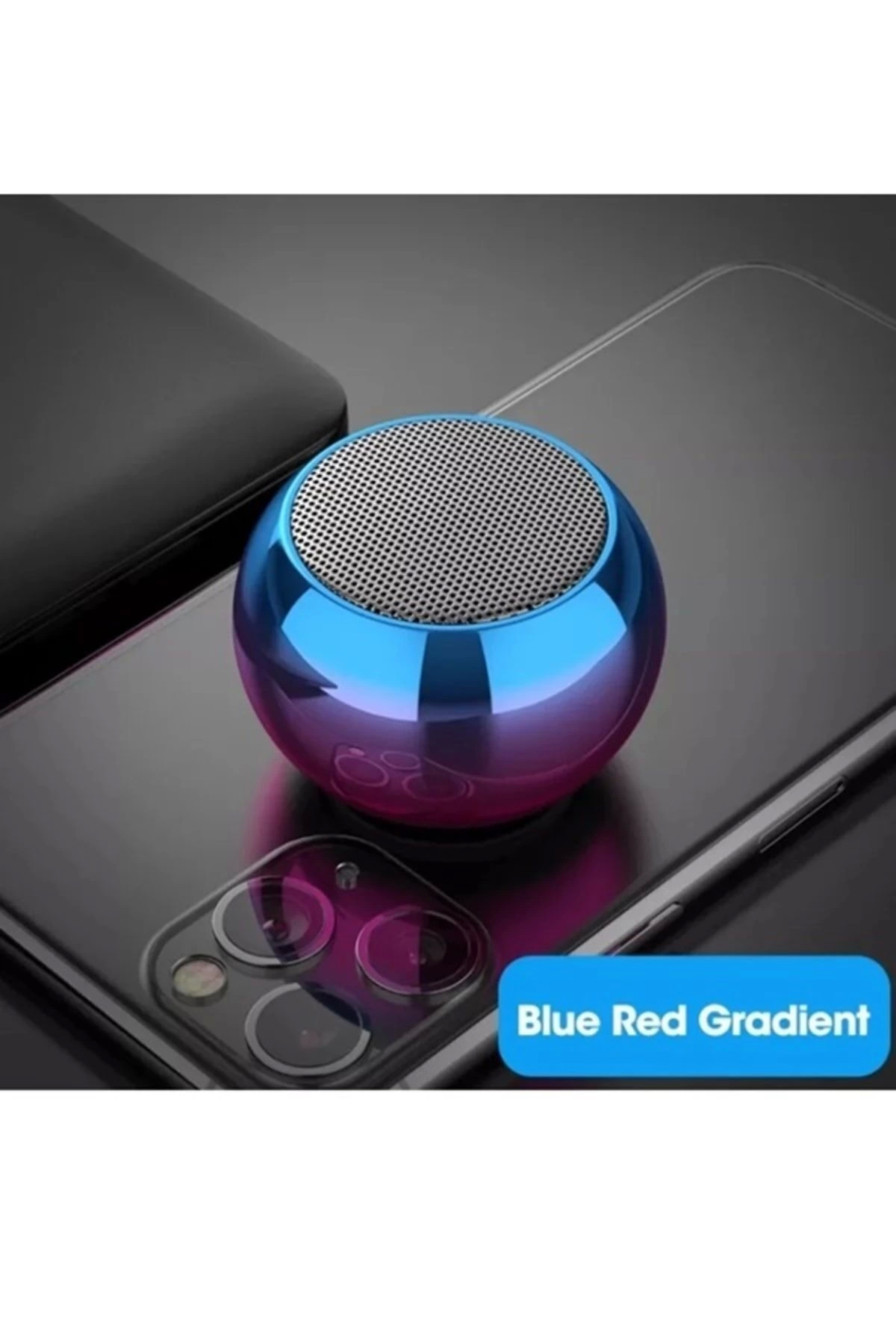 Metal Mini Kablosuz Hoparlör Şarjlı 4w Mini Bluetooth Speaker Tws Özellikli Ses Bombası ( Lisinya )