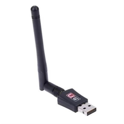 Mini Modem Nano Antenli Kablosuz 600 Mbps Usb 20 Kablosuz Ağ Dağıtıcı Alıcı Wireless Adaptör ( Lisinya )