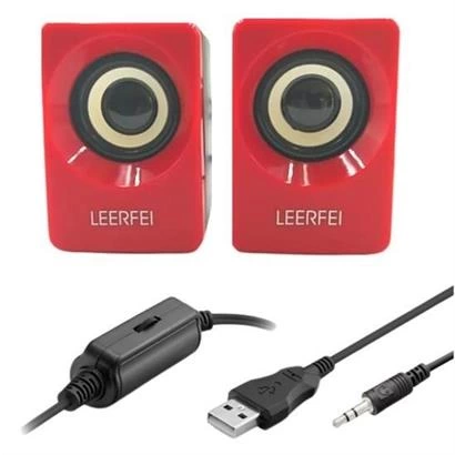 N62 1+1 Multimedia Usb Ve Jacklı Mini Hoparlör Yüksek Stereo Ses Sistemi ( Lisinya )