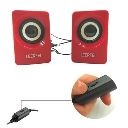 N62 1+1 Multimedia Usb Ve Jacklı Mini Hoparlör Yüksek Stereo Ses Sistemi ( Lisinya )