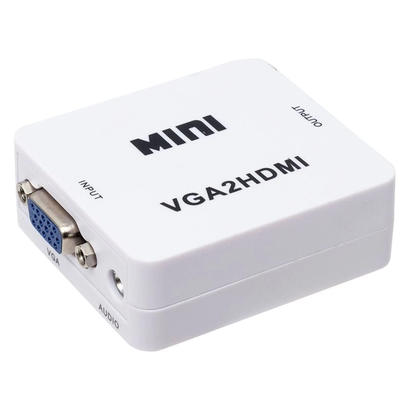 Pm-18698 Vga To Hdmı Ses Çıkışlı Mini Model Dönüştürücü ( Lisinya )