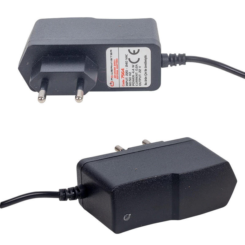 Pm-7564 22 Volt - 0.2 Amper Şarjlı Süpürge Adaptörü ( Lisinya )