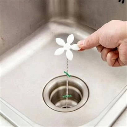 Pratik Banyo Küvet Lavabo Gideri Tıkanma Önleyici Plastik Aparat ( Lisinya )