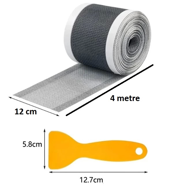 Pratik Çok Amaçlı Gider Süzgeci Ve Sineklik Tamir Kiti 12 Cm * 4 Metre ( Lisinya )