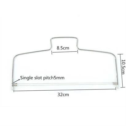 Pratik Kolay Pasta Kek Dilimleme Bölme Teli Kesme Aleti Aparatı ( Lisinya )
