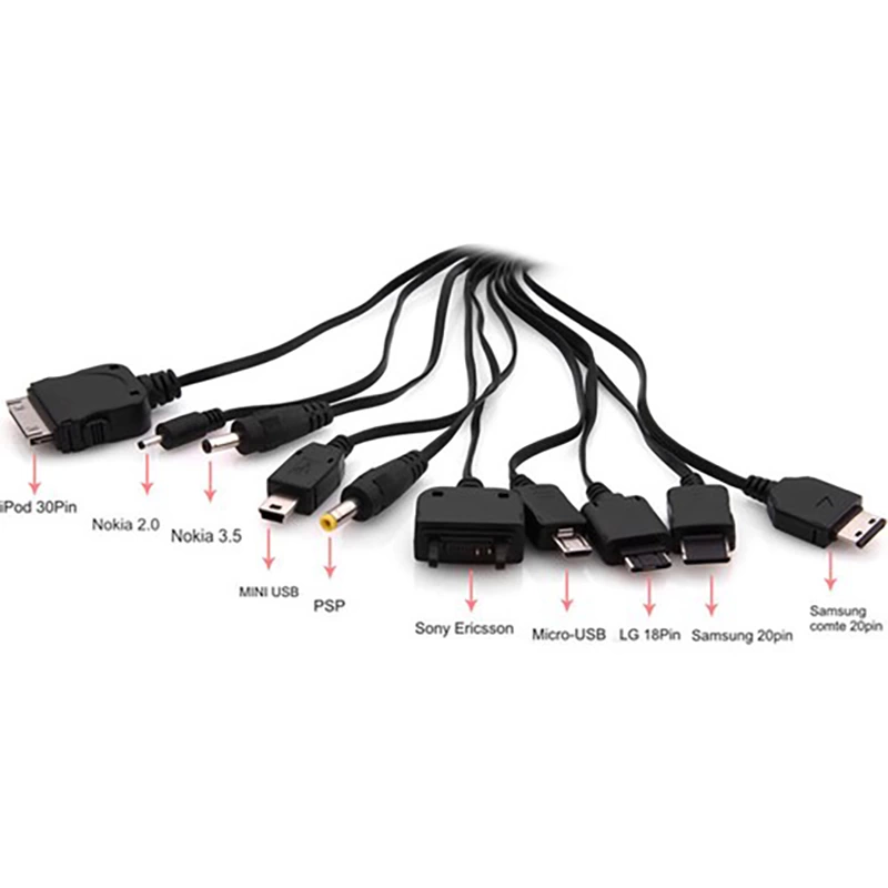 S-lınk Slx-10c 10lu Usb Çoklu Şarj Kablosu ( Lisinya )