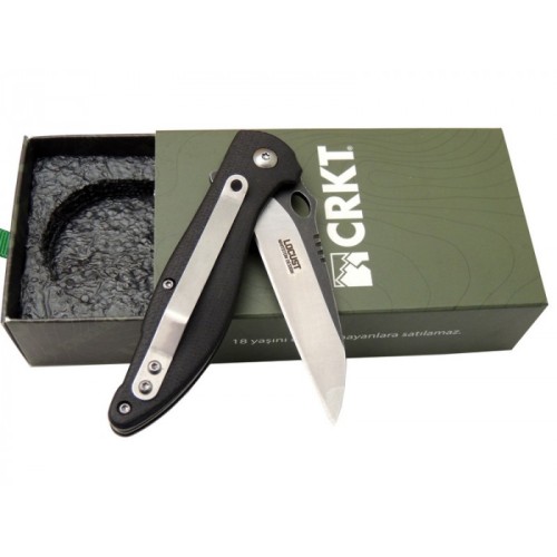 Crkt Locust Kamp Çakısı Siyah Saplı - Lisinya