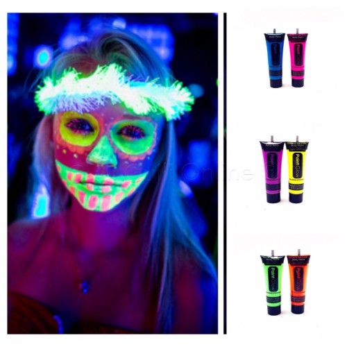 Glow Stick Boya Fosforlu Krem Boya 12 Adet - Lisinya