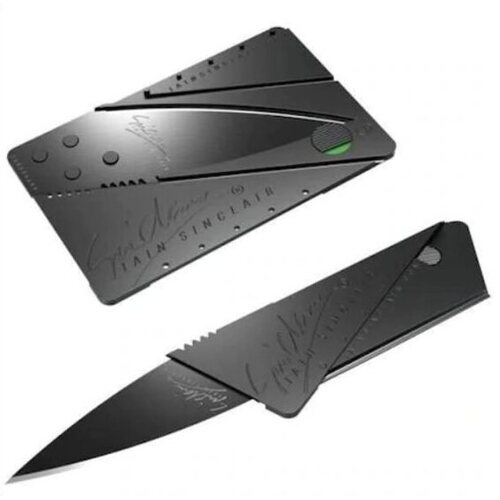 Cardsharp Kredi Kartı Şeklinde Bıçak Kutusuz - Lisinya