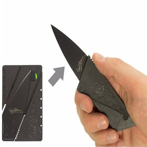 Cardsharp Kredi Kartı Şeklinde Bıçak Kutusuz - Lisinya