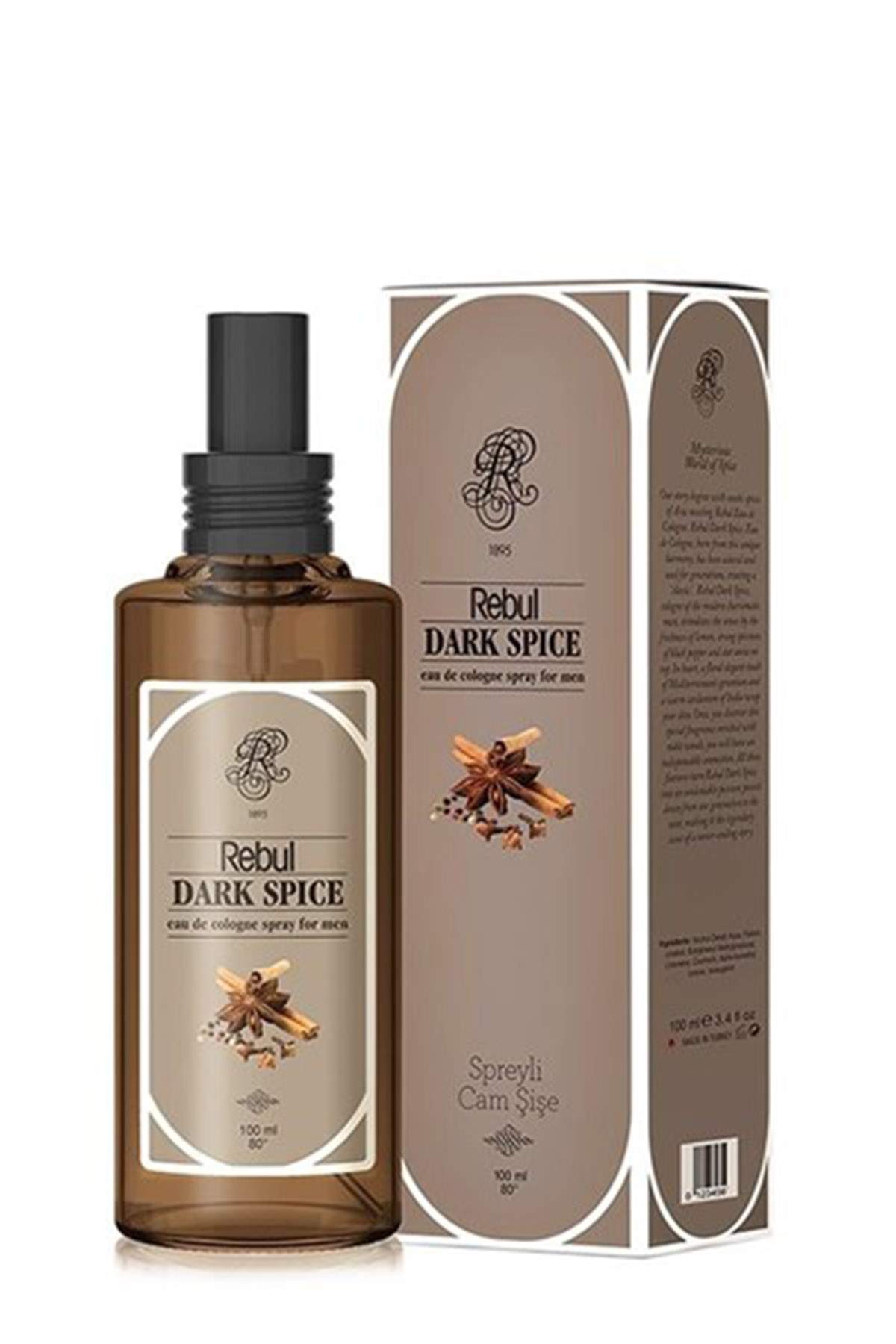 Dark Spice 100 Ml Kolonya - Lisinya