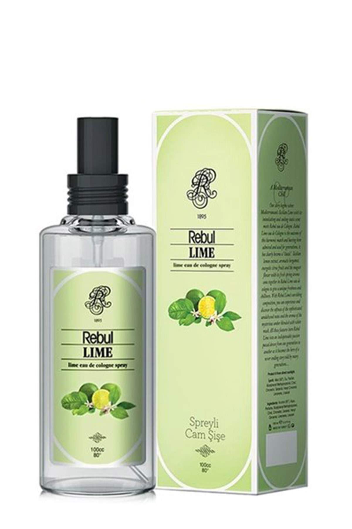 Lime 100 Ml Kolonya - Lisinya