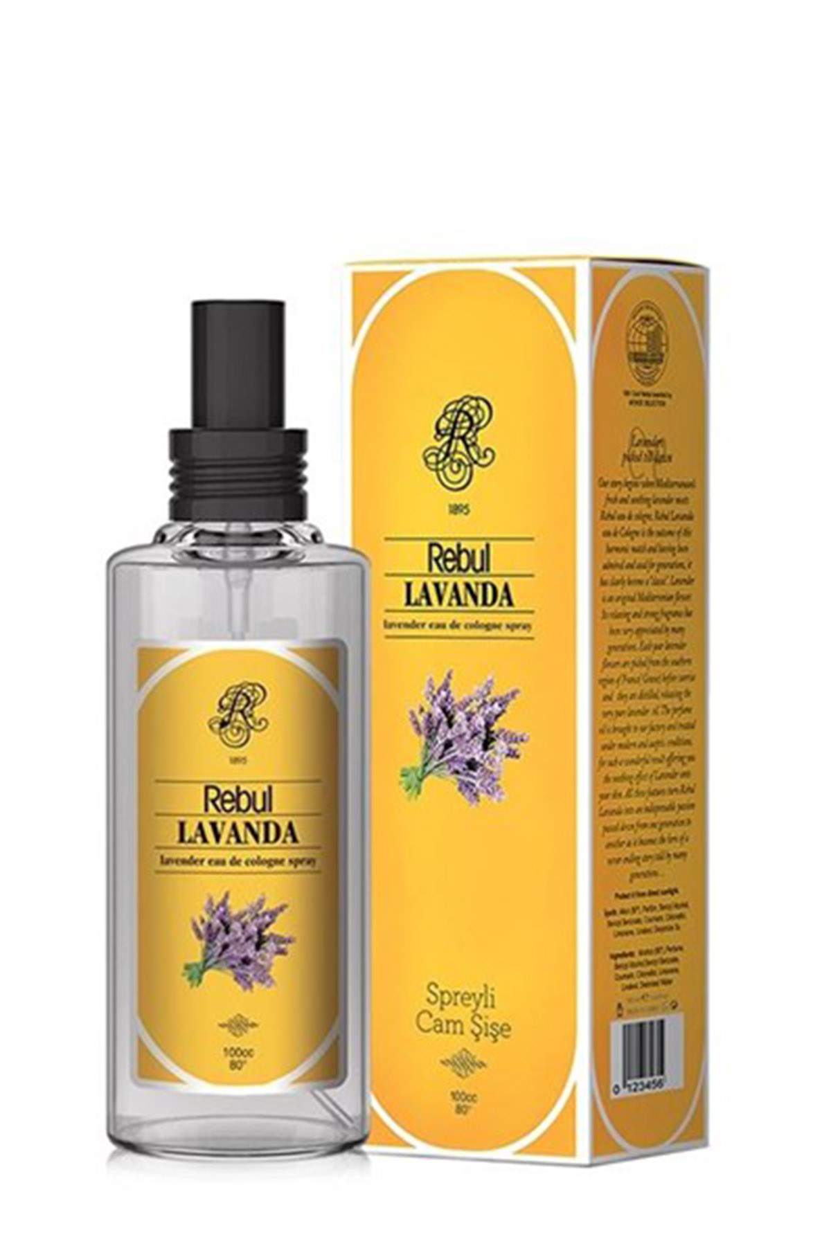 Lavanda 100 Ml Kolonya - Lisinya