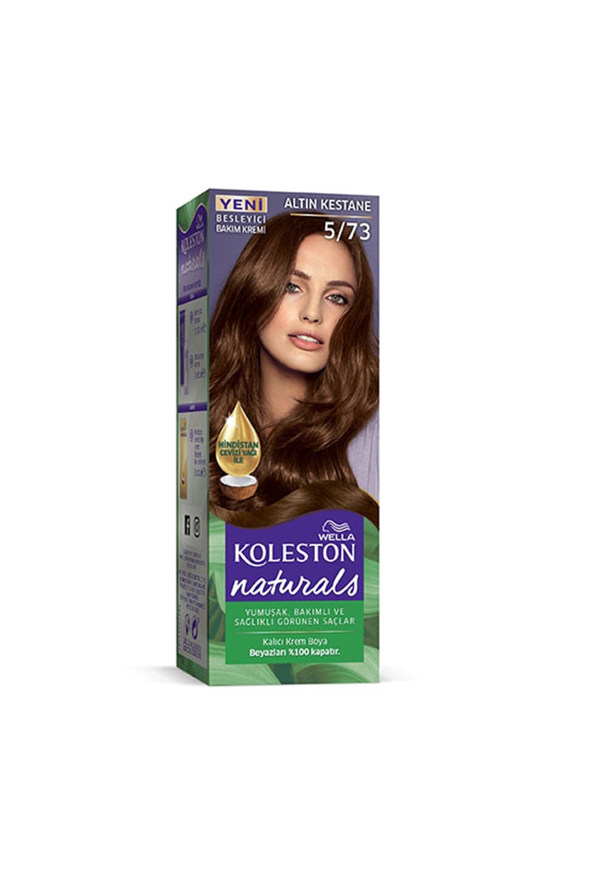 Naturals Saç Boyası Altın Kestane 5/73 - Lisinya