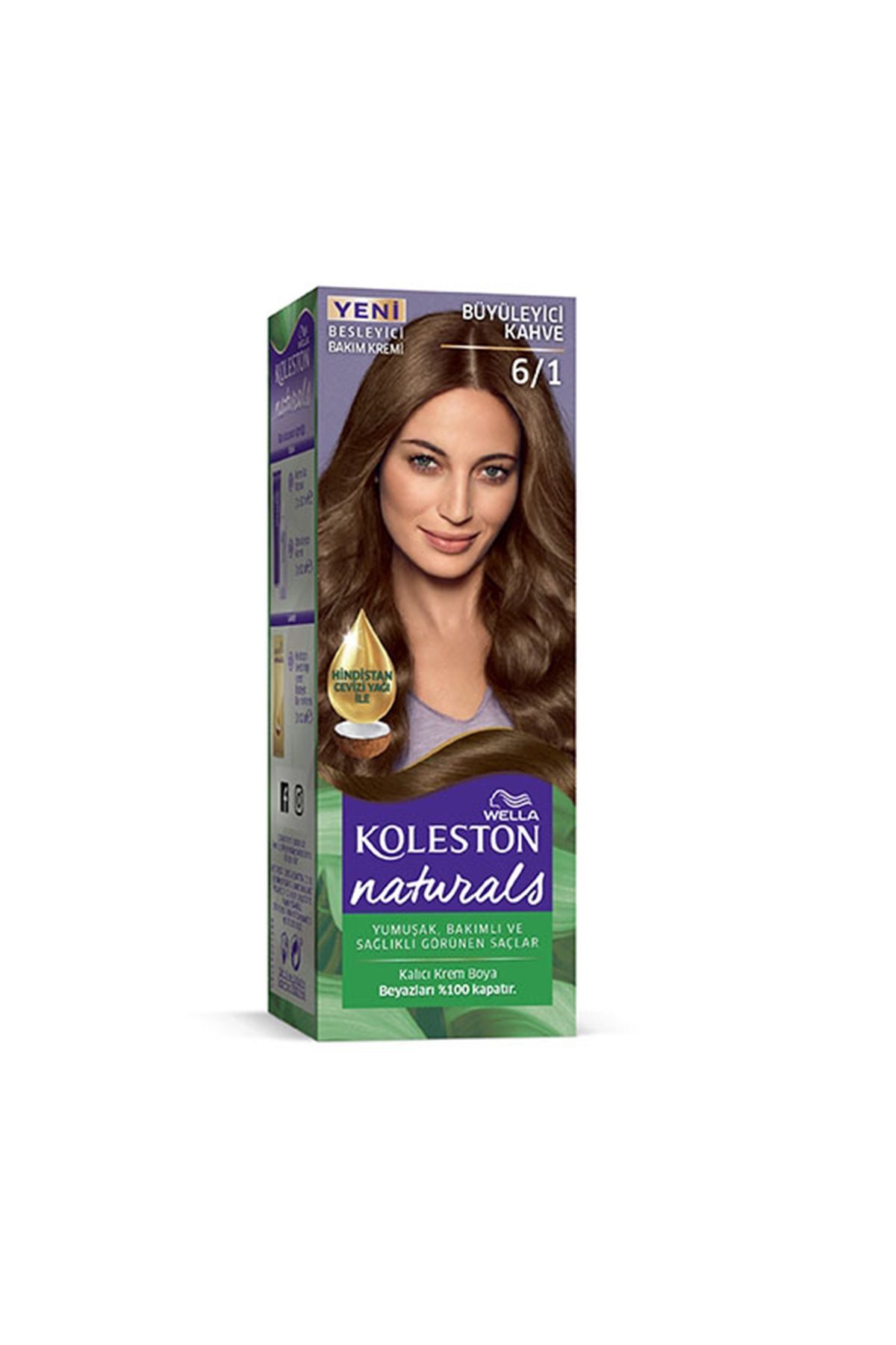 Naturals Saç Boyası Büyüleyici Kahve 6/1 - Lisinya