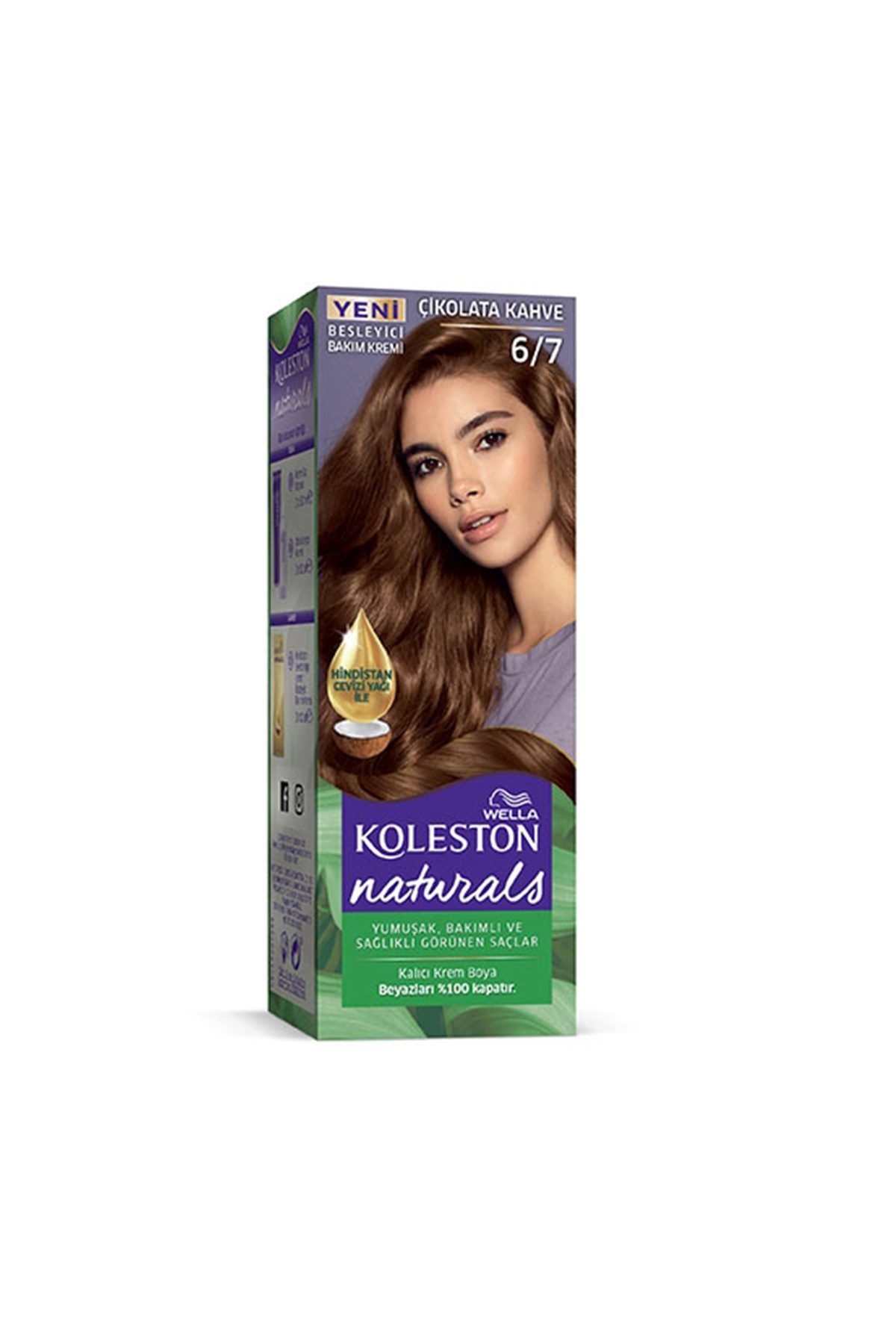 Naturals Saç Boyası Çikolata Kahve 6/7 - Lisinya