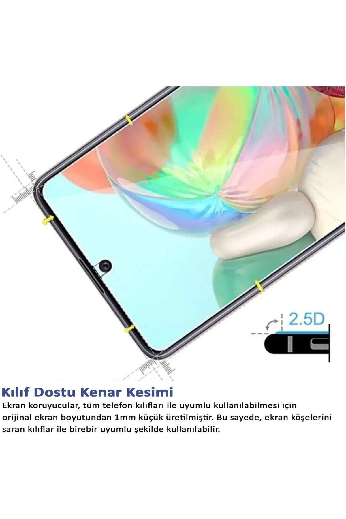 Iphone 13 Pro Uyumlu Premium Ekran Koruyucu 9h Sert Temperli Kırılmaz Cam Koruma Şeffaf - Lisinya