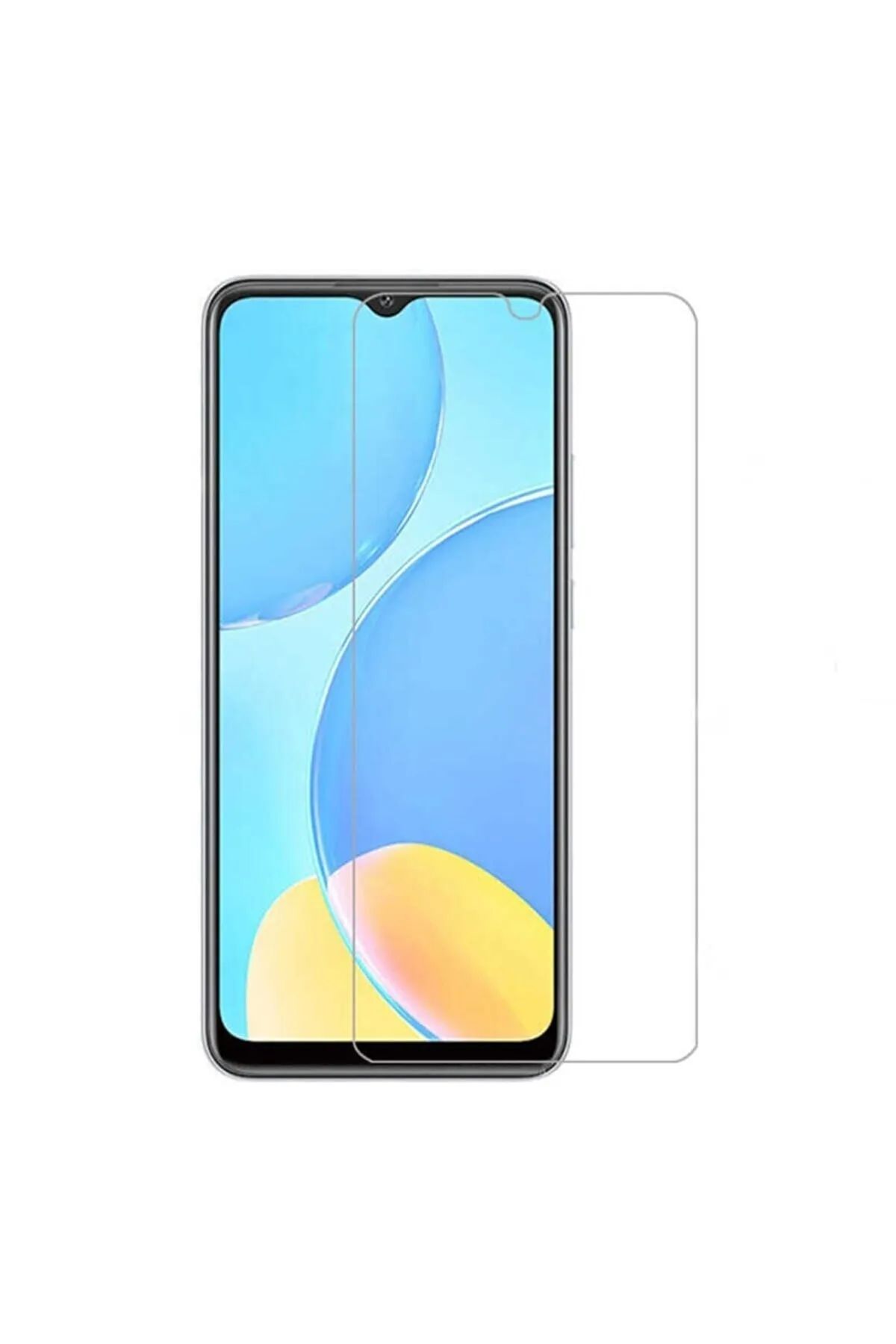 Samsung Galaxy A02 Uyumlu Premium Ekran Koruyucu 9h Sert Temperli Kırılmaz Cam Koruma Şeffaf - Lisinya