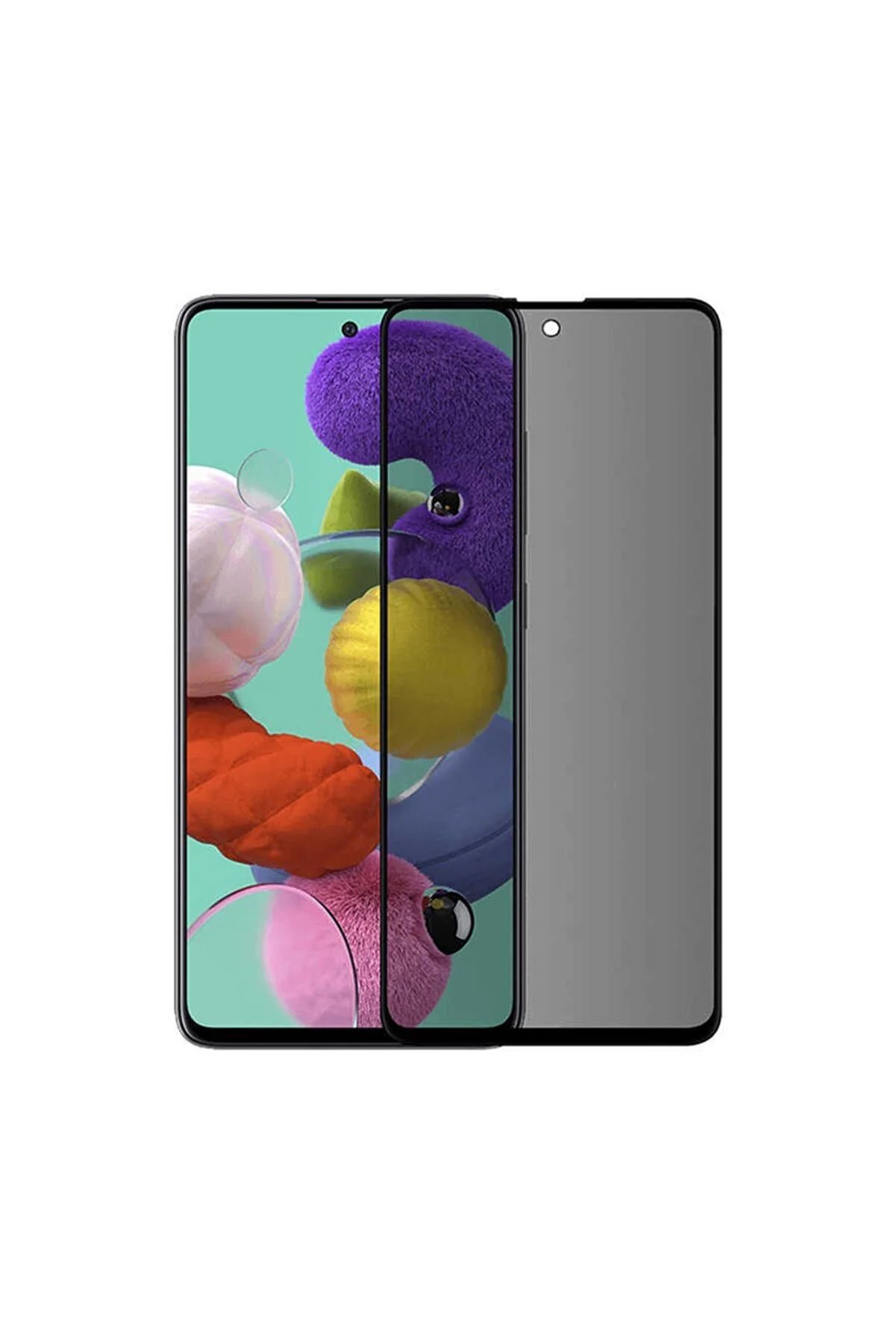 Redmi Note 10 Pro Uyumlu Hayalet Ekran Gizli Tam Kaplayan Kırılmaz Cam Seramik Ekran Koruyucu Film - Lisinya