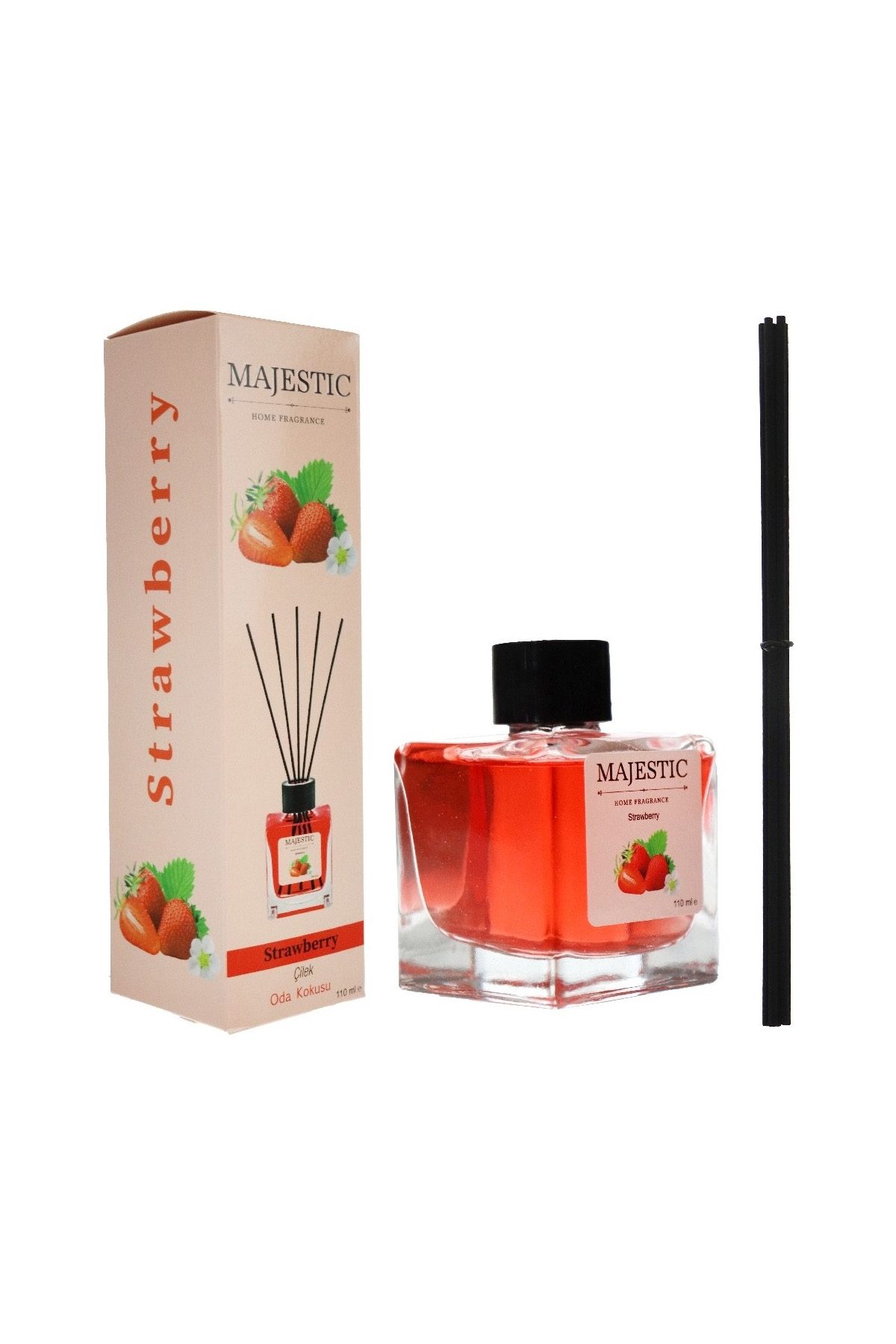 Majestic Strawberry - Çilek - Oda Kokusu - 110 Ml - Lisinya