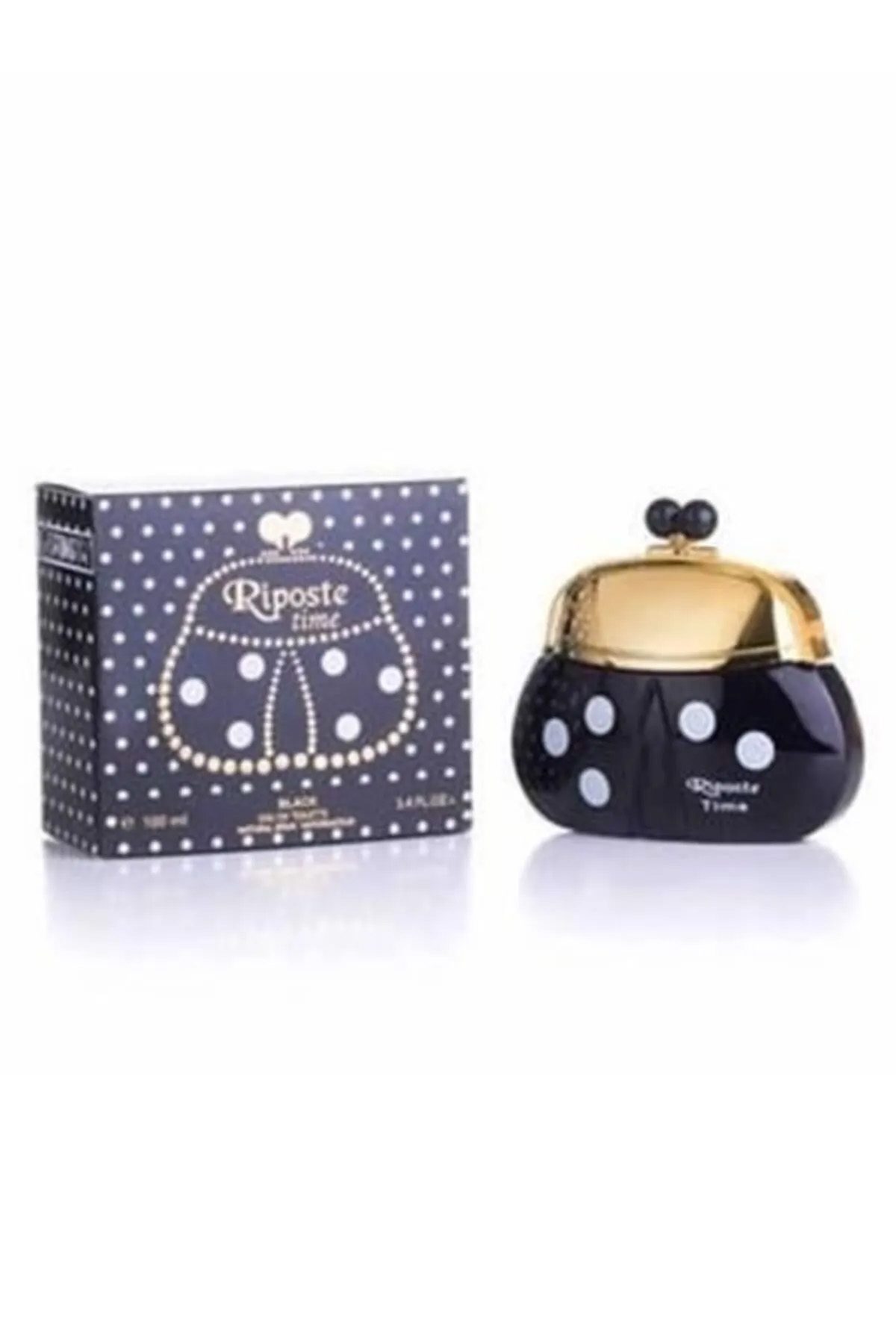 Riposte 24 Saat Etkili Kadın Parfüm - Time Black - For Women 100 Ml - Lisinya