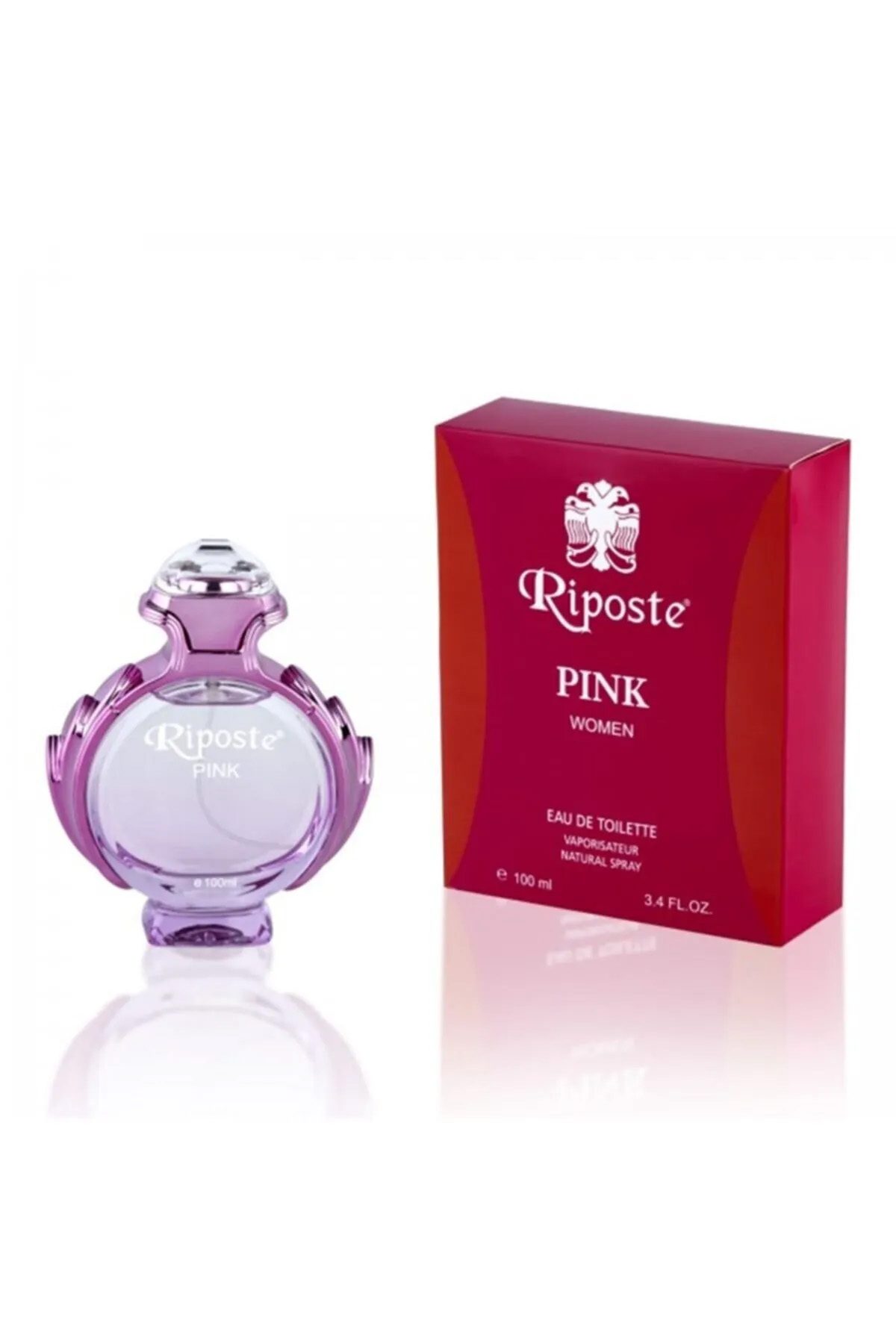 Riposte 24 Saat Etkili Kadın Parfüm - Pink - For Women 100 Ml - Lisinya