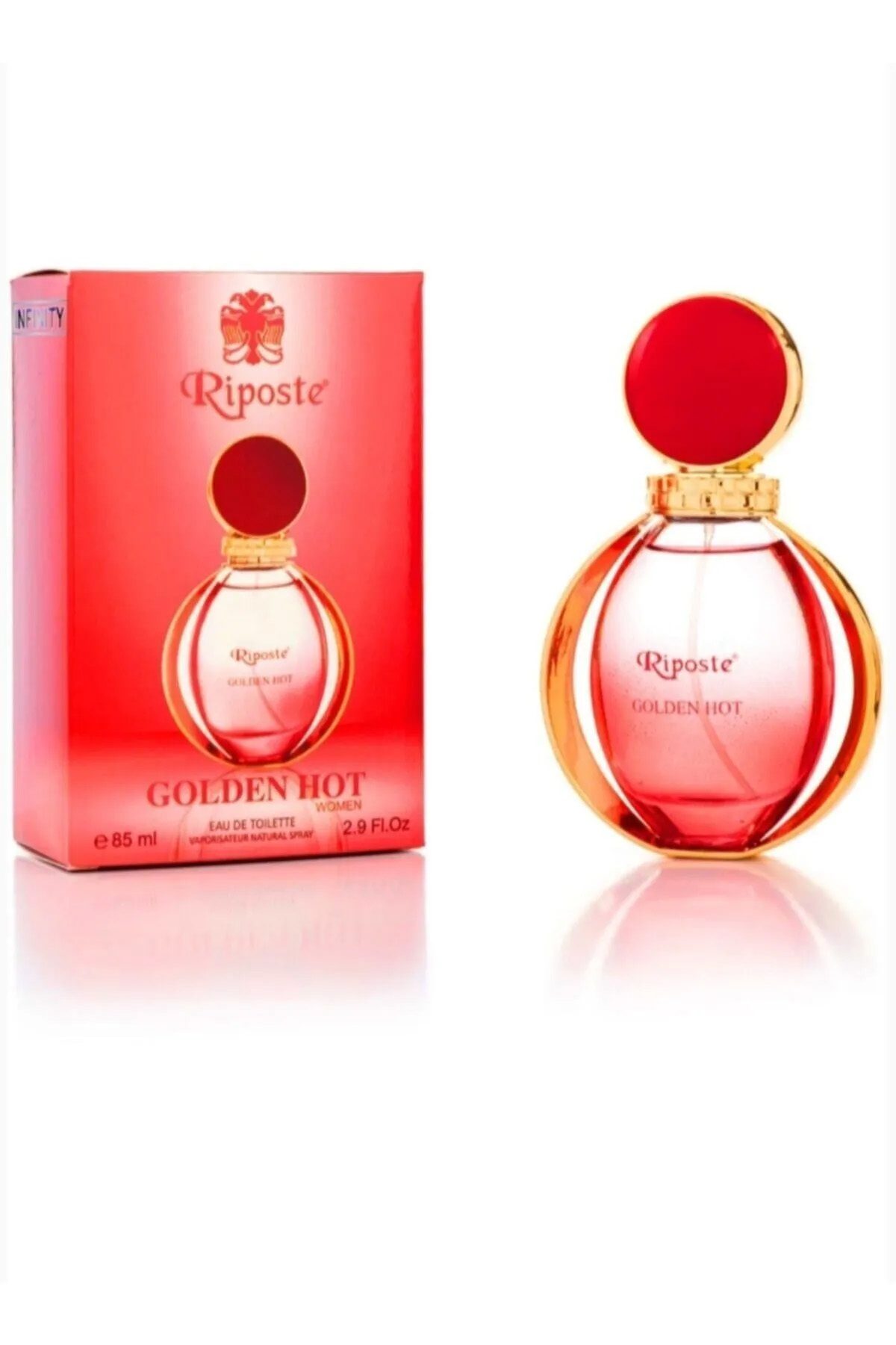 Riposte 24 Saat Etkili Kadın Parfüm - Golden Hot - For Women 85 Ml - Lisinya