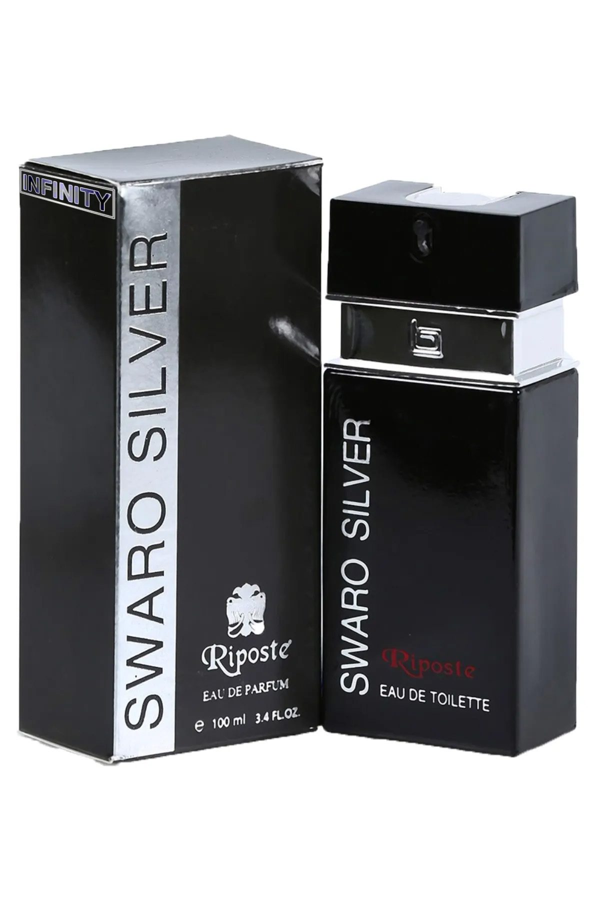 Riposte 24 Saat Etkili Erkek Parfüm - Swaro Silver - For Men 100 Ml - Lisinya