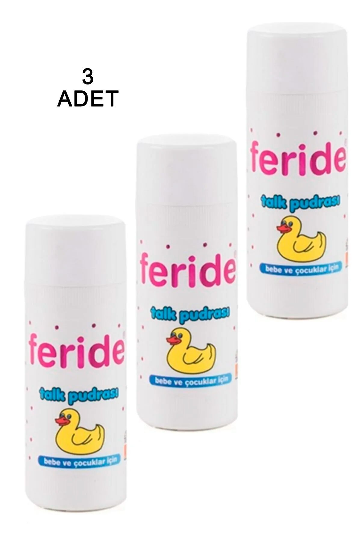 Feride Serpme Talk Pudrası 75 Gr. 3 Adet - Lisinya