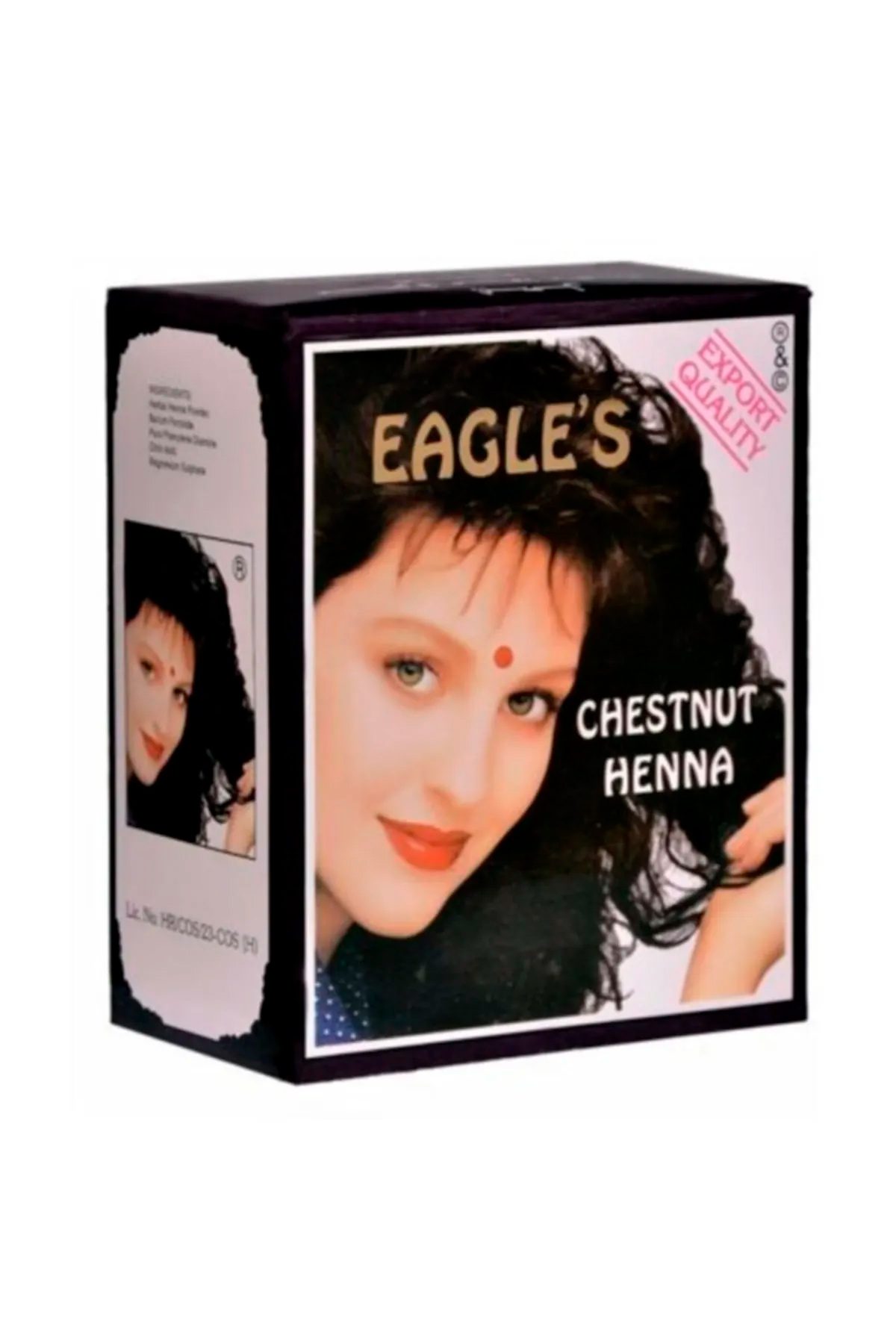 Eagle's Orijinal Hint Kınası Saç Boyası Kestane Rengi - Chestnut Henna - Lisinya