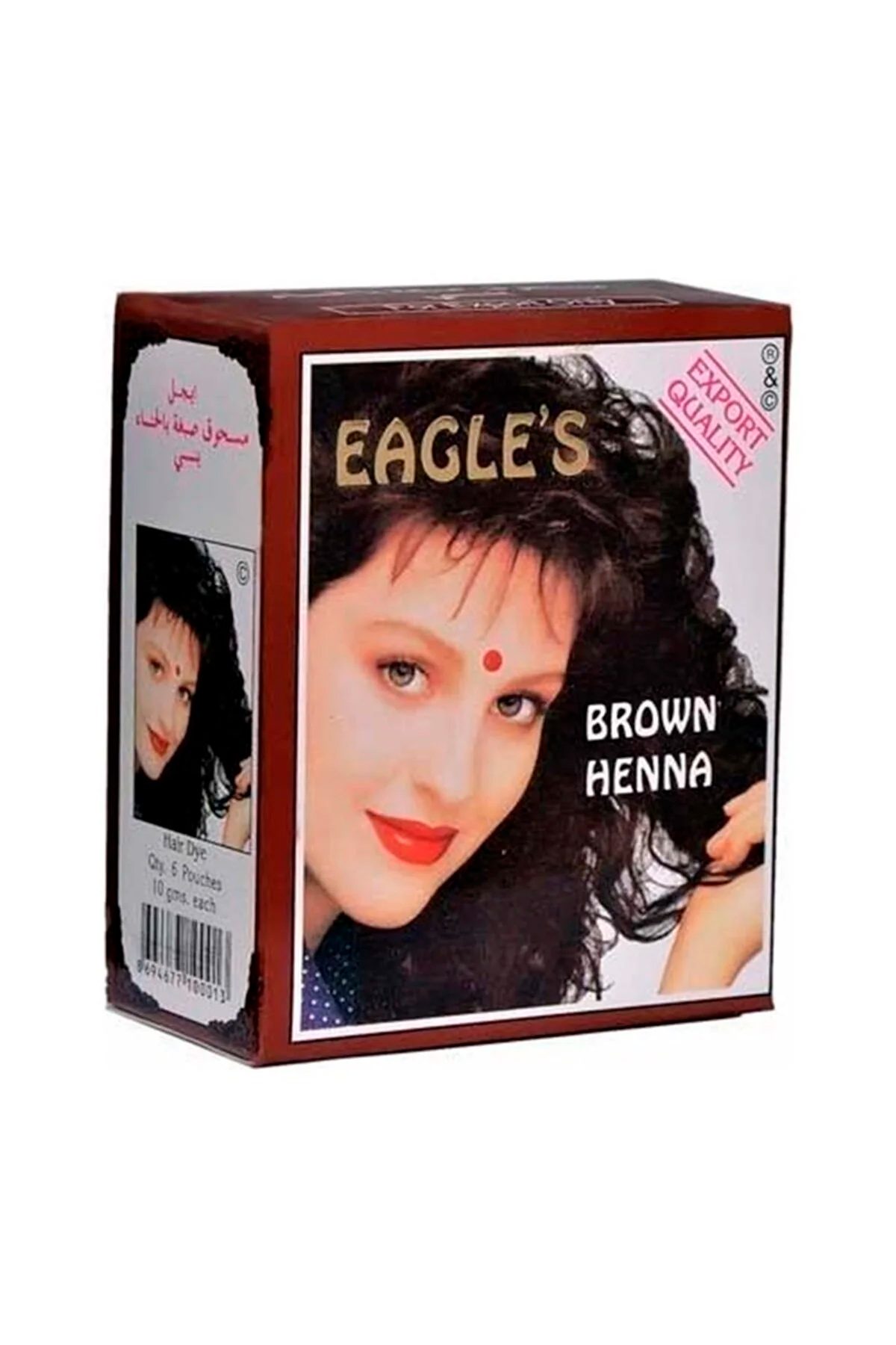 Eagle's Orijinal Hint Kınası Saç Boyası Kahverengi - Brown Henna - Lisinya