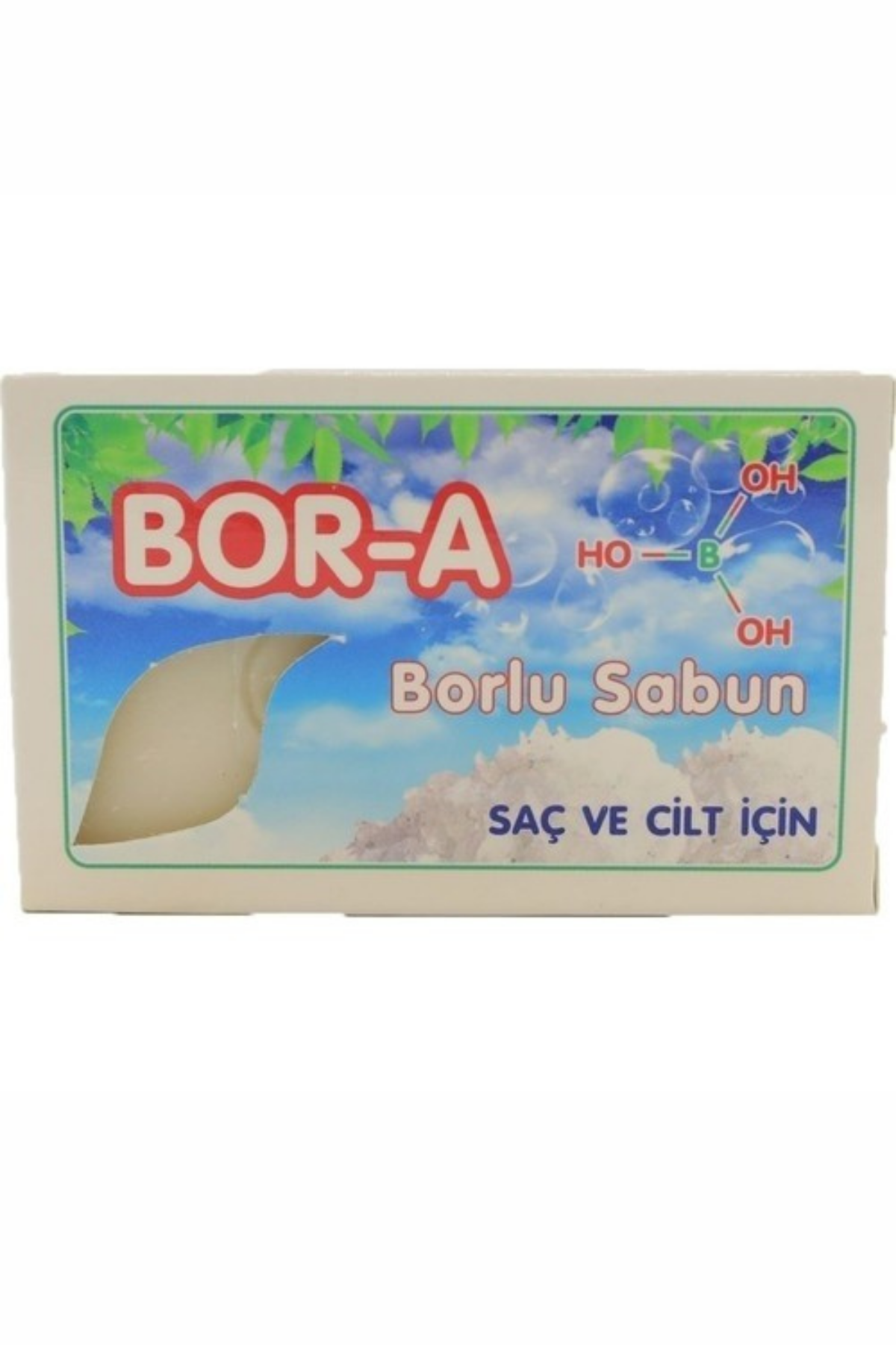 Borlu Cilt ve Gözenek Temizleyici Sabun Saç ve Cilt 100 Gr - Lisinya