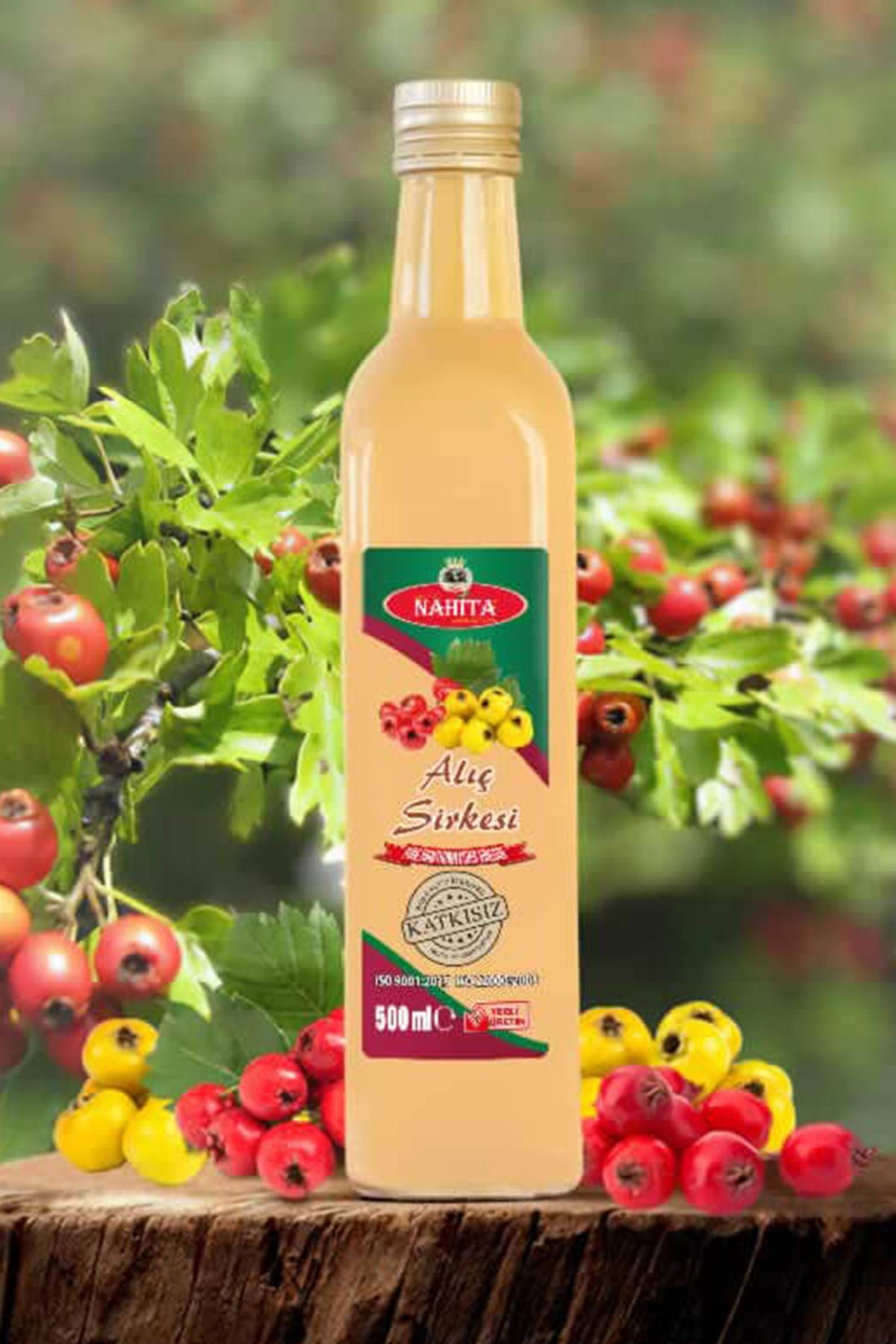 Alıç Sirkesi % 100 doğal Katkısız 500 ml - Lisinya