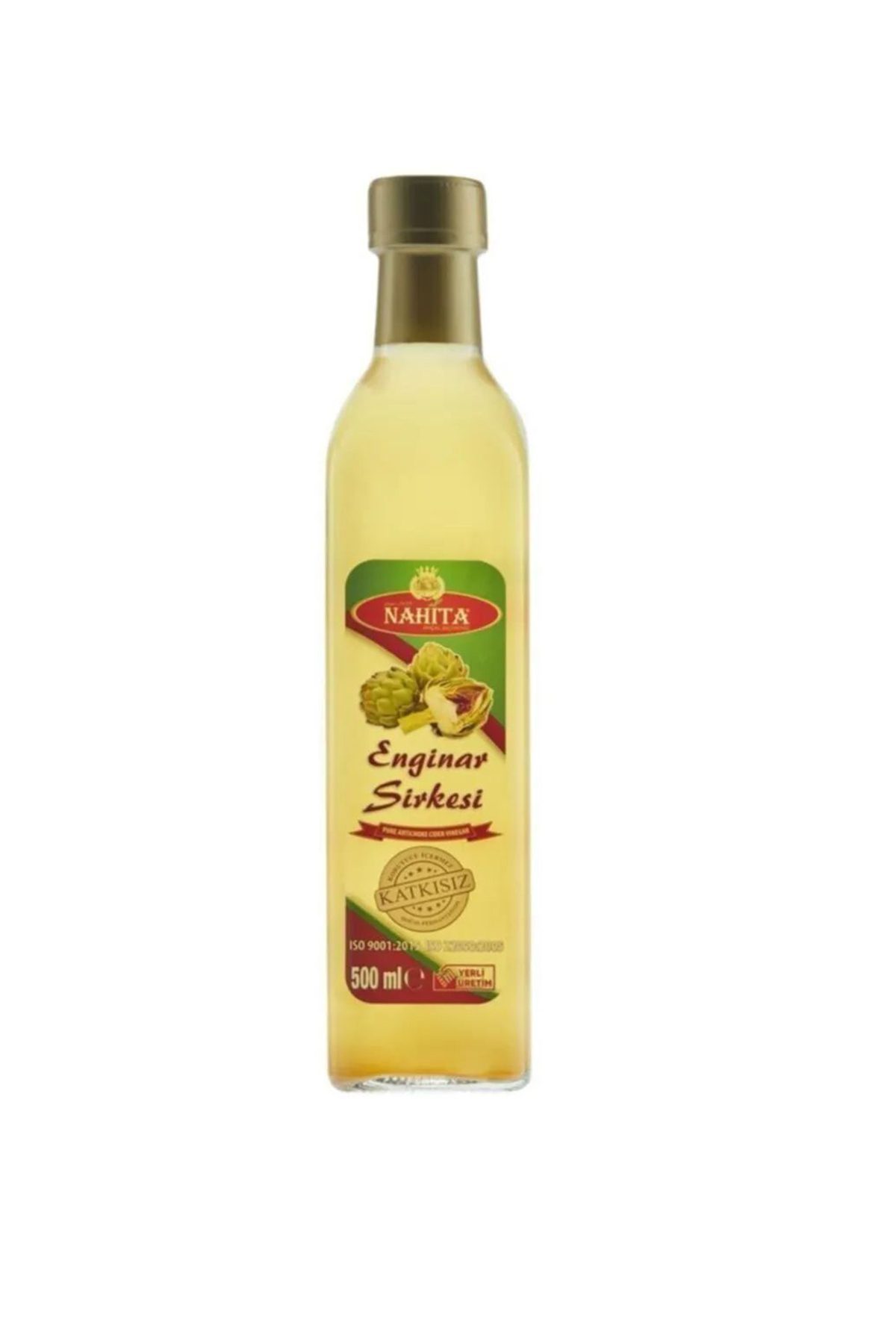 Enginar Sirkesi % 100 doğal Katkısız 500 ml - Lisinya