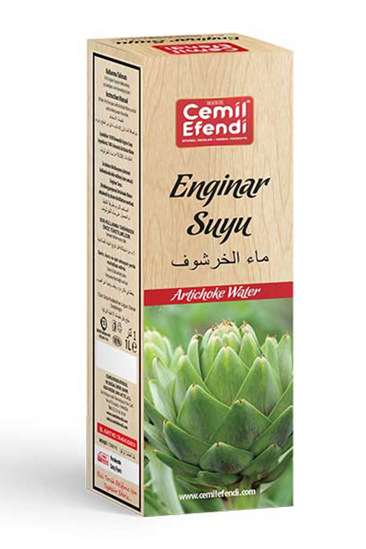 Enginar Suyu  1 Lt. - Lisinya