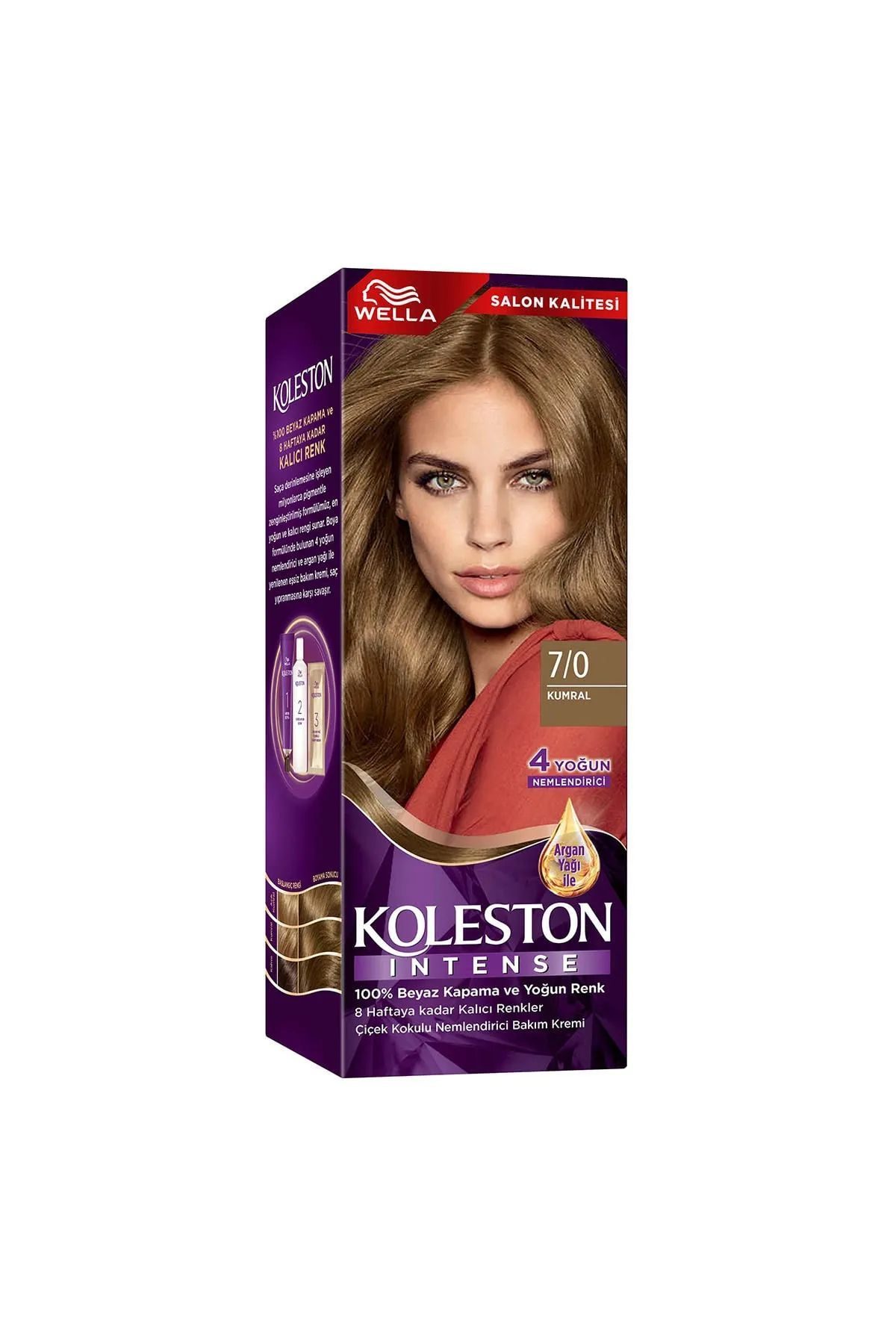 Koleston Intense Saç Boyası 7/0 Kumral - Salon Kalitesi - Lisinya