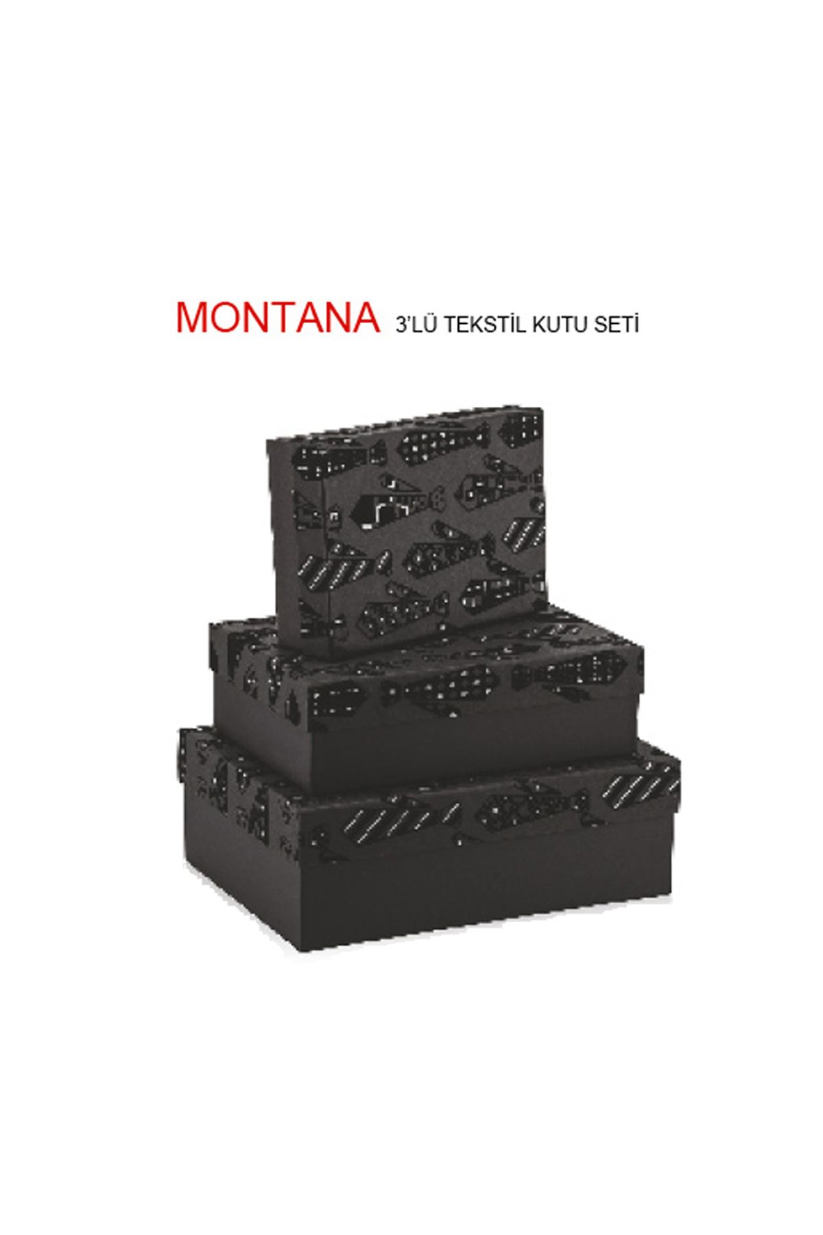 Gıpta Montana 3Lü Tekstil Hediye Kutusu Set 4-Bx12550-2161 - Lisinya