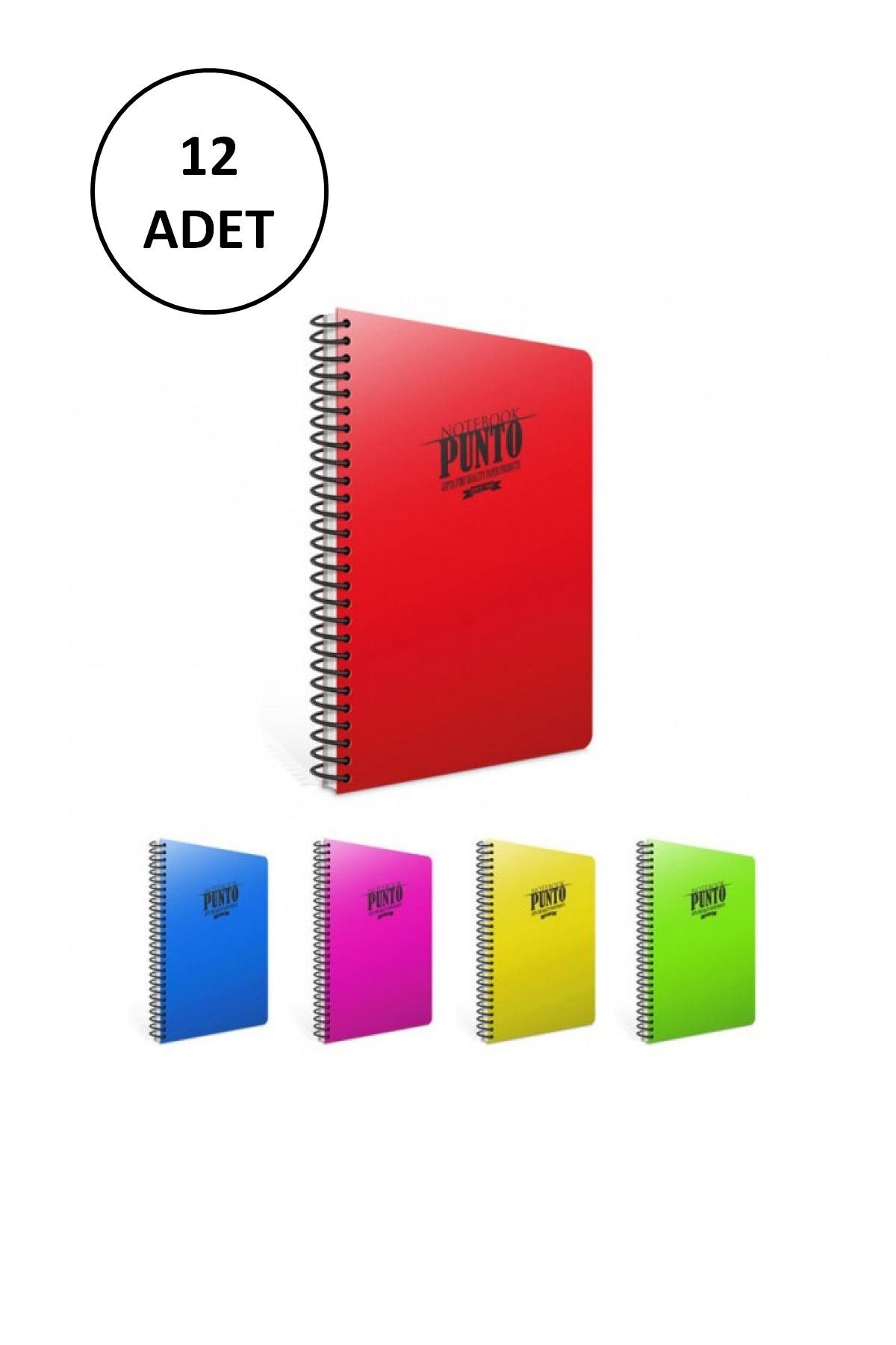 Gıpta Defter Punto Sp. Pp Kpk. A4 60 Yaprak Çizgili 6532 - 12 Adet - Lisinya