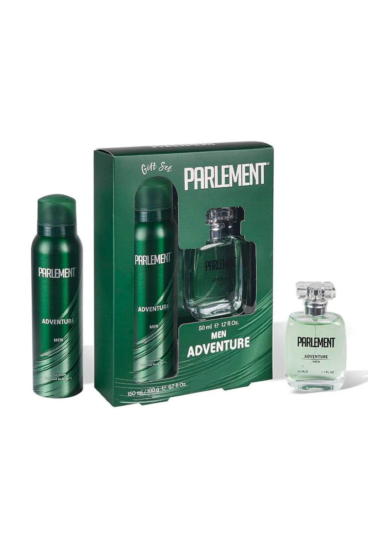 Parlement 50 Ml Adventure Erkek Parfüm + 150 Ml Deodorant Seti - Lisinya