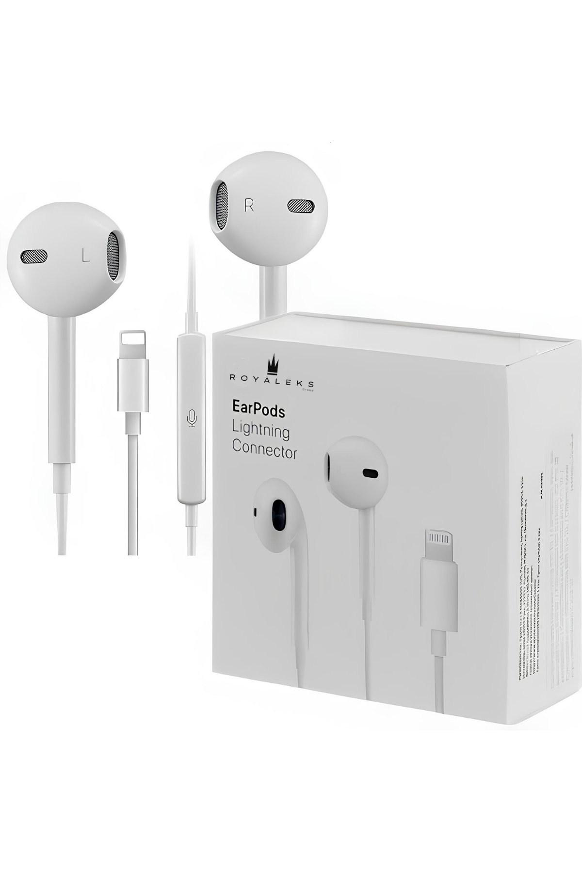 İphone Earpods Lightning Konnektörlü Kablolu Mikrofonlu Kulakiçi Kulaklık - Lisinya