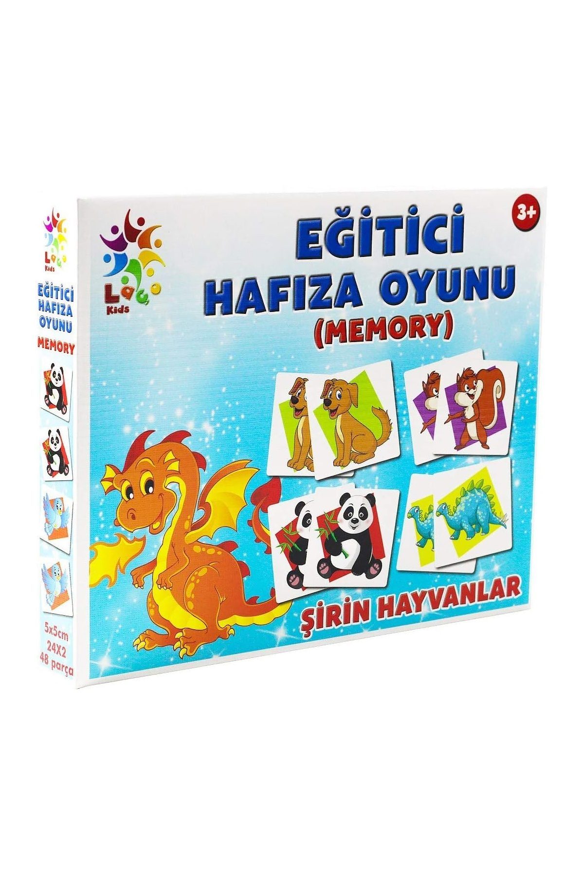 Laço Puzzle Lc022 Eğitici Hafıza Oyunu Şirin Hayvanlar - Lisinya