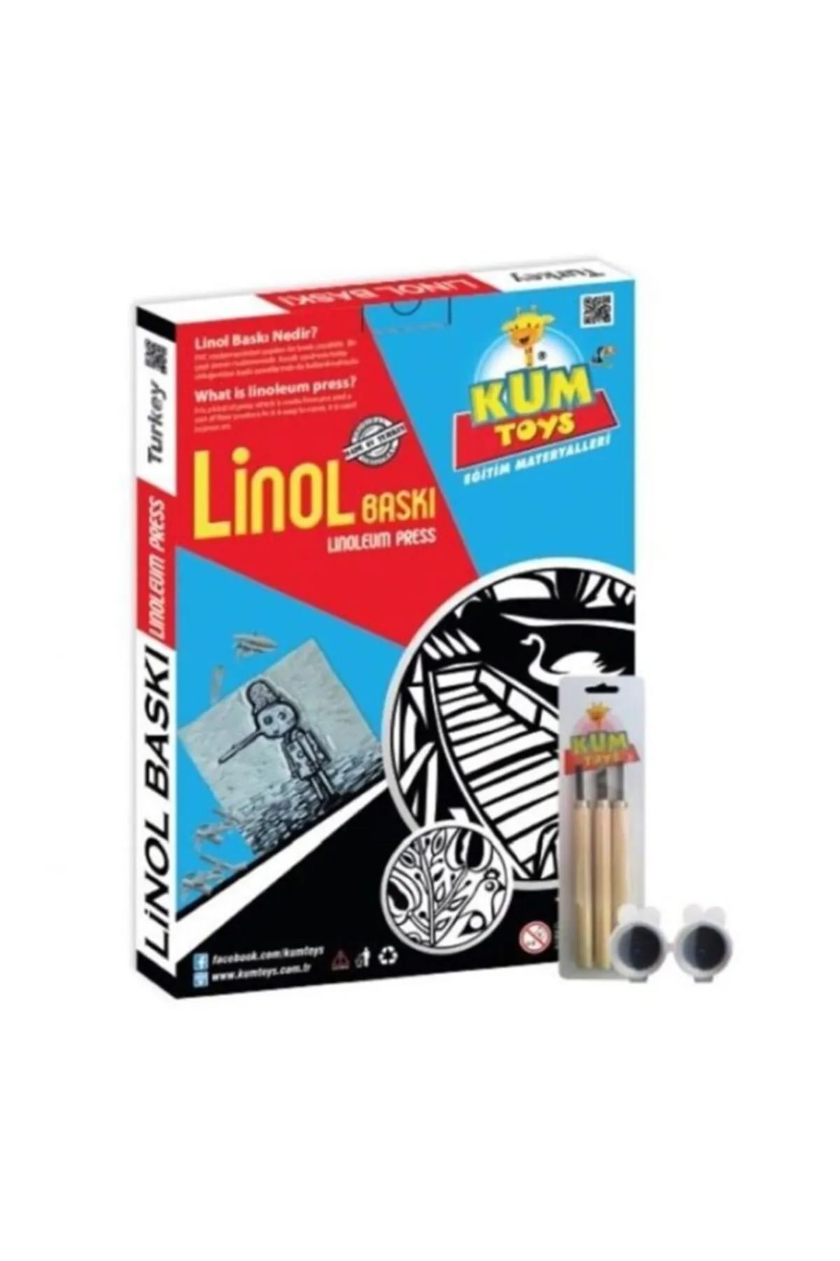 Kumtoys Kum Toys Linol Baskı A4 - Lisinya