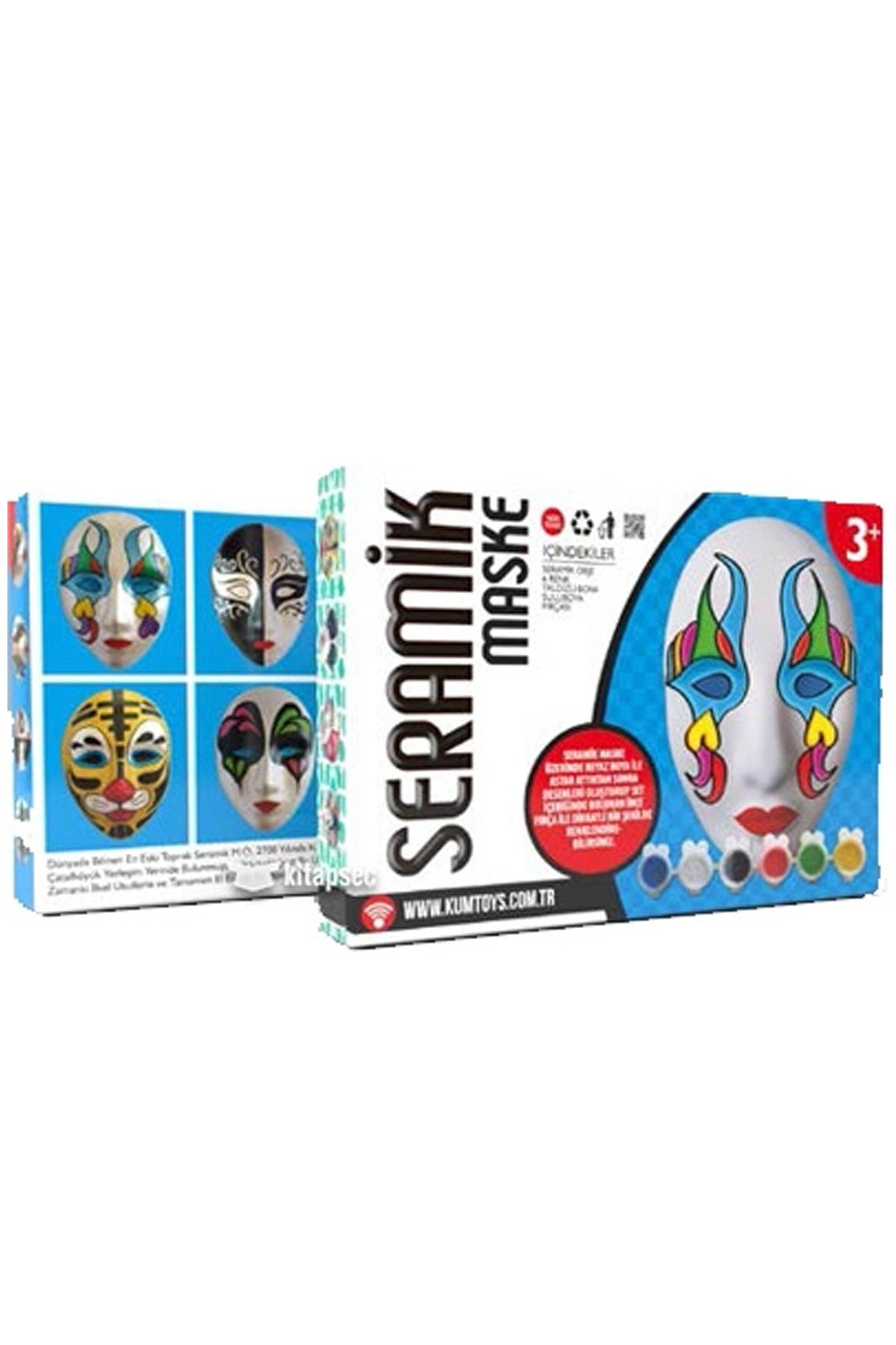 Kumtoys Seramik Maske - Lisinya