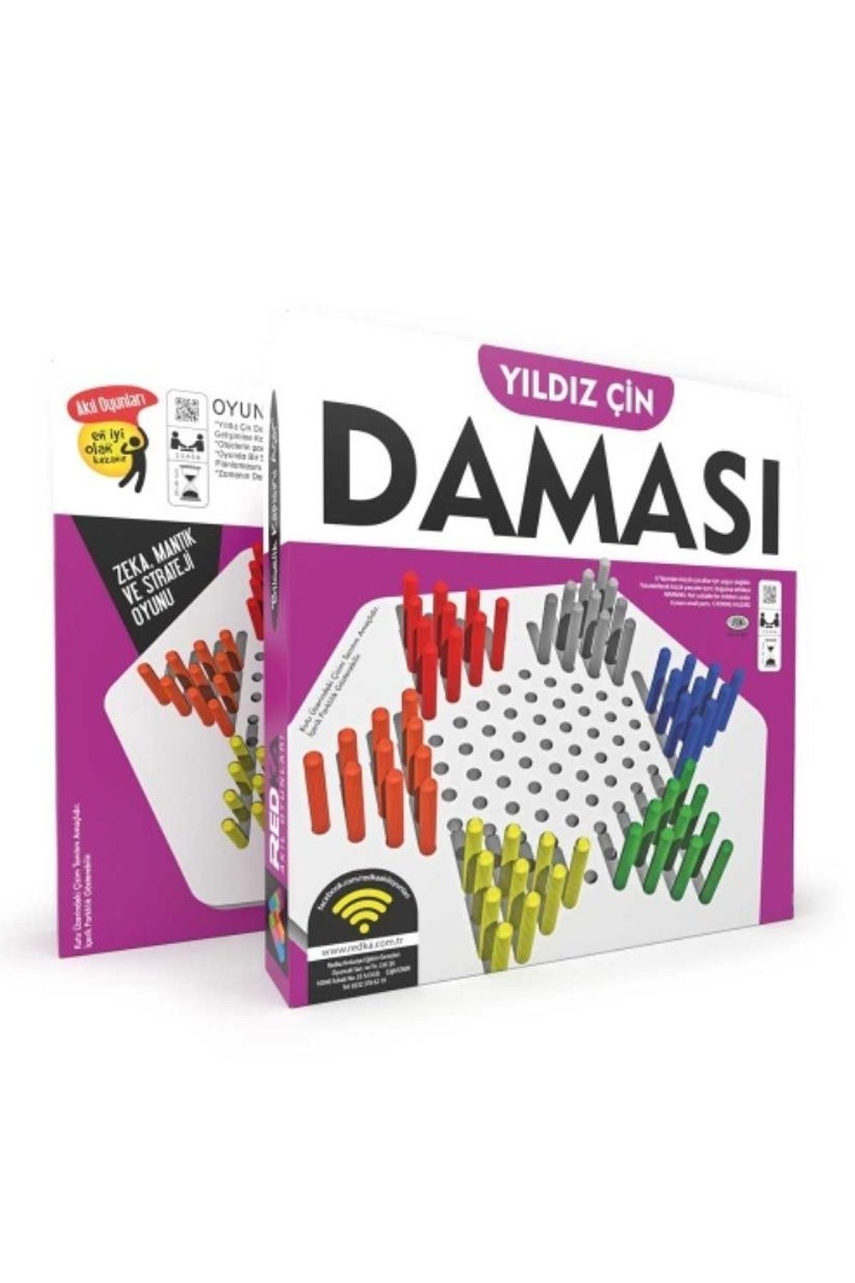 Redka Yıldız Çin Daması Strateji Oyunu (Akıl Oyunları) - Lisinya