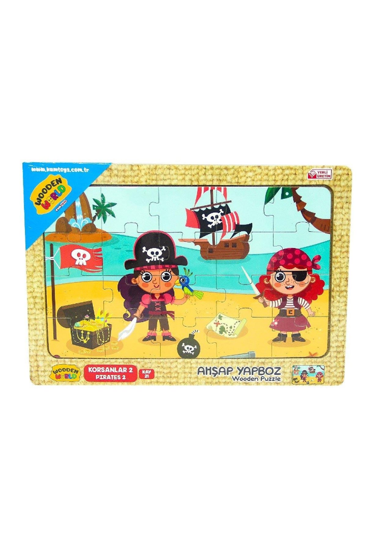 Kumtoys Ahşap Yap Boz 24 x 34 - Lisinya