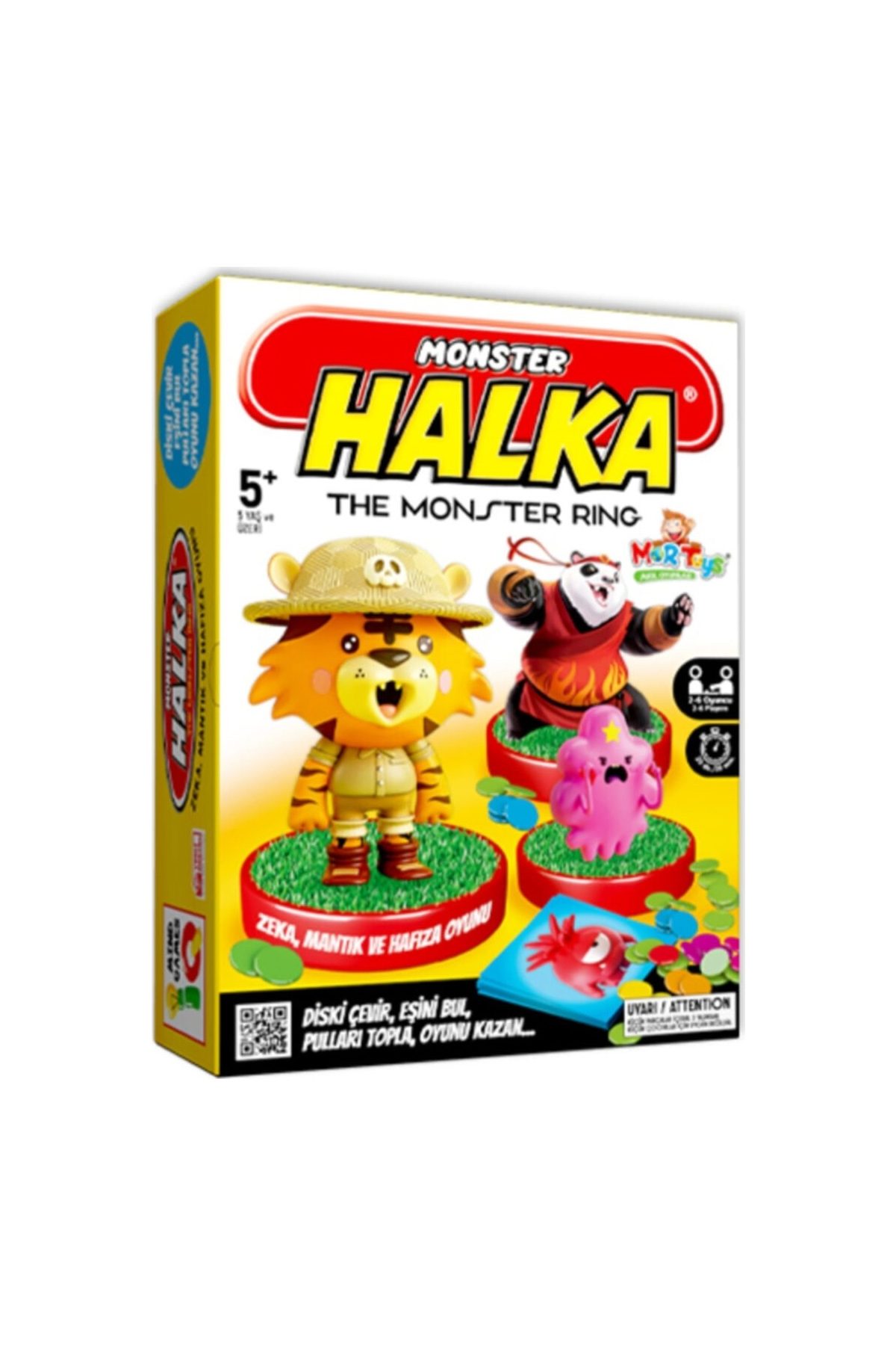 Mor Toys Monster Halka Mortoys Monster Halka Oyunu - Lisinya